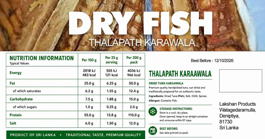Dried Fish - Thalapath Karawala